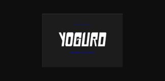 Yogurd Font Poster 1