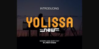 Yolissa Font Poster 1