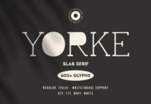 Yorke Fonts