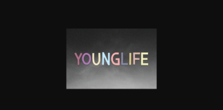 Younglife Font Poster 1