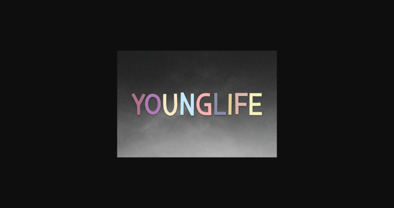 Younglife Font Poster 1