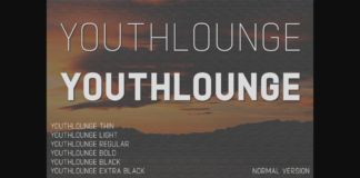 Youthlounge Font Poster 1