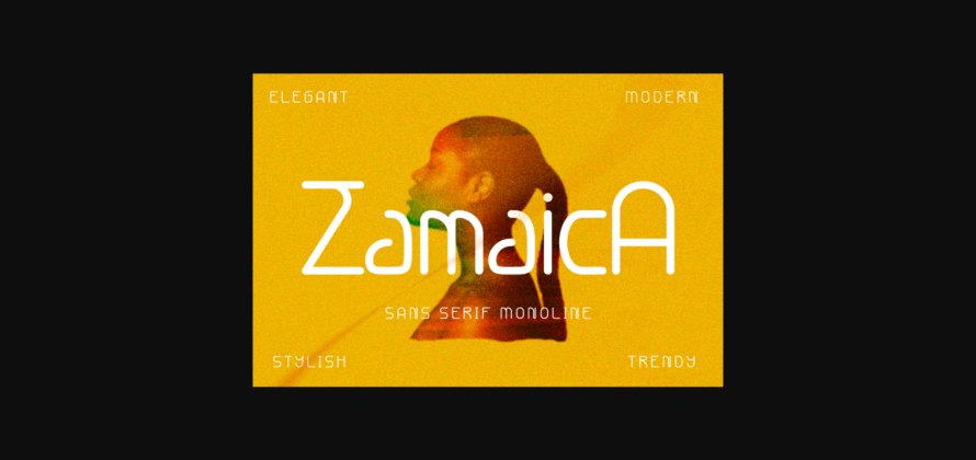 Zamaica Font Poster 3