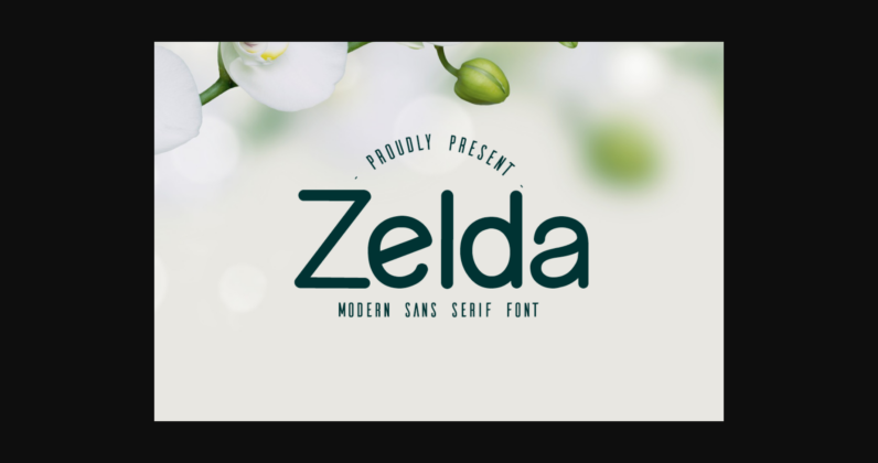 Zelda Font Poster 3