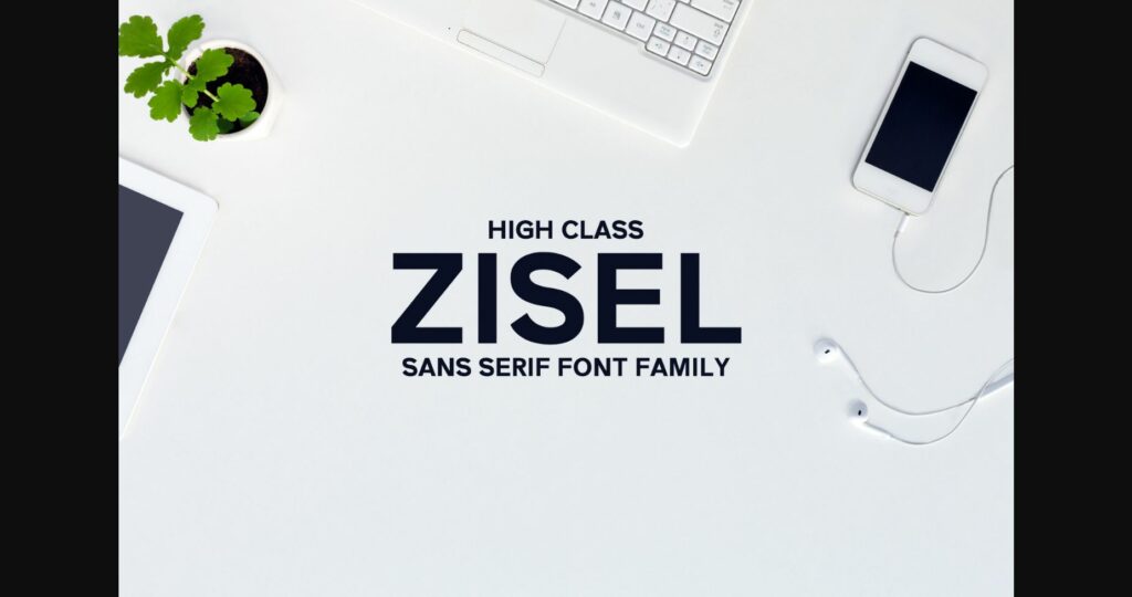 Zisel Family Font Poster 3