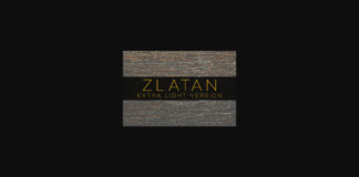 Zlatan Extra Light Font Poster 1