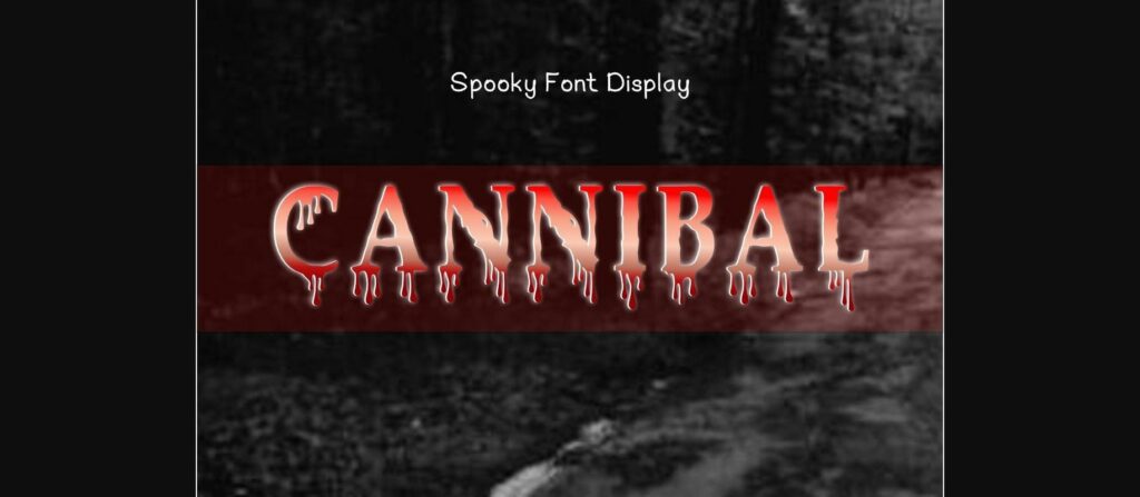 Zombies Font Poster 4