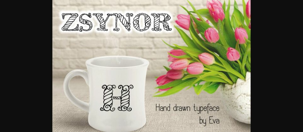 Zsynor Font Poster 8