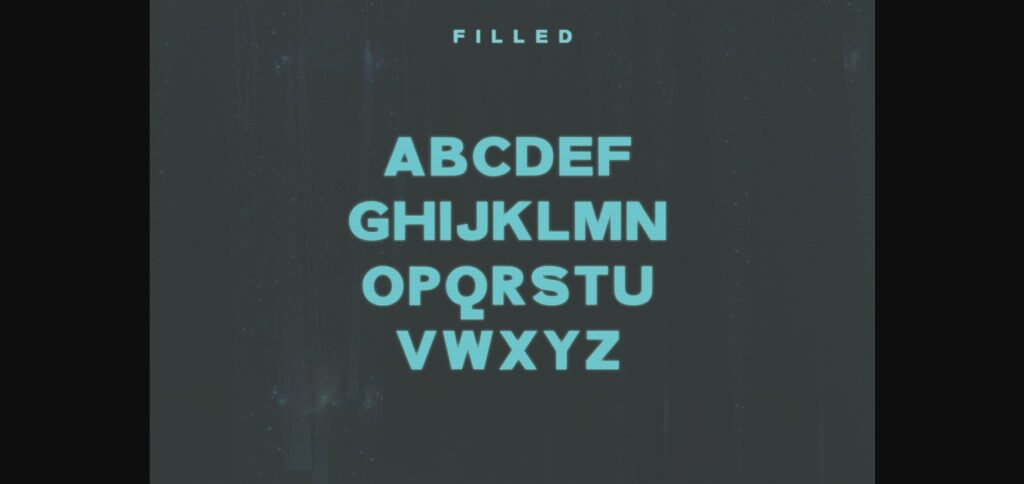 Nadir Font Poster 5