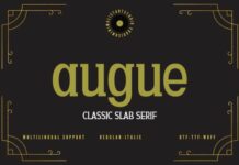 Augue Fonts