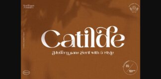 Catilde Font Poster 1