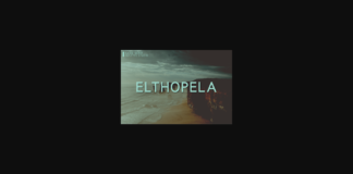 Elthopela Font Poster 1