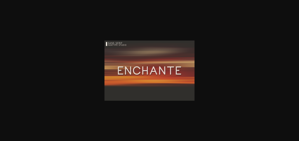 Enchante Font Poster 1