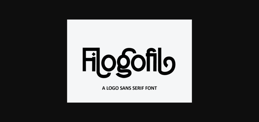 Filogofil Font Poster 3