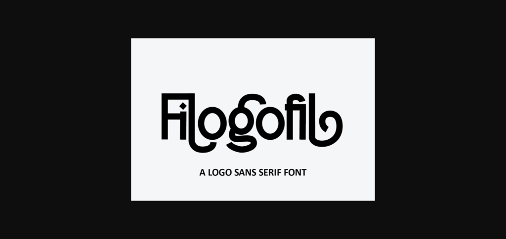 Filogofil Font Poster 1