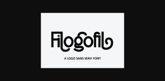 Filogofil Font Poster 1