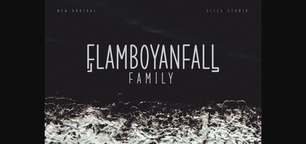 Flamboyanfall Font Poster 3