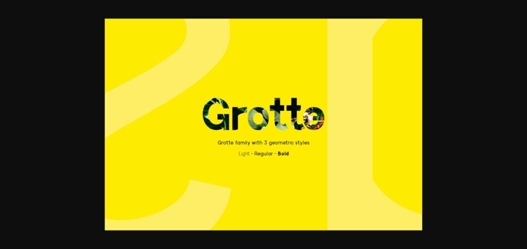 Grotte Font Poster 3