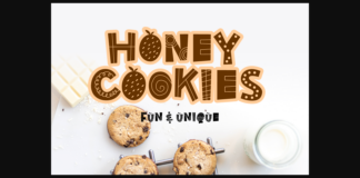 Honey Cookies Font Poster 1