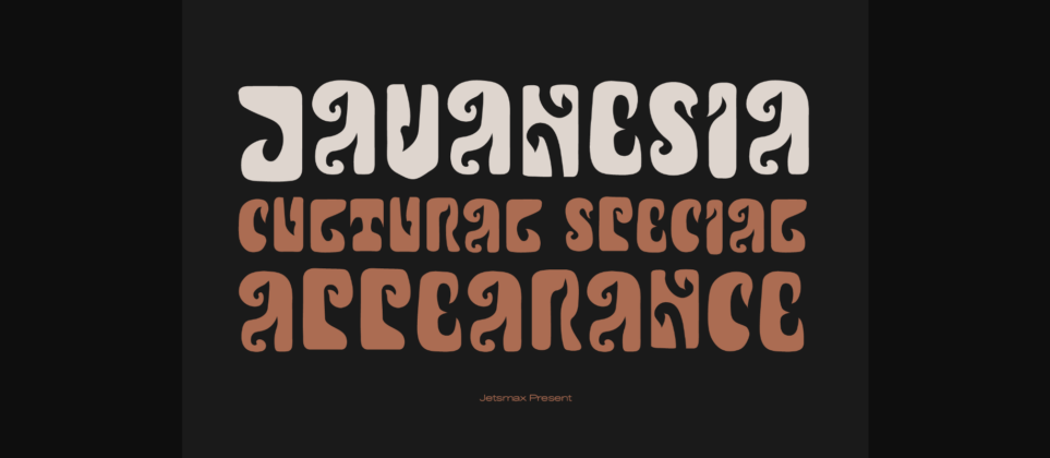 Javanesia Font Poster 3