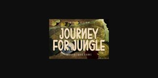 Journey for Jungle Font Poster 1