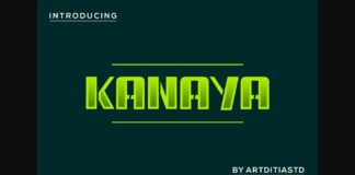 Kanaya Font Poster 1