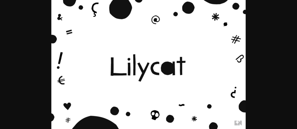 Lilycat Font Poster 3