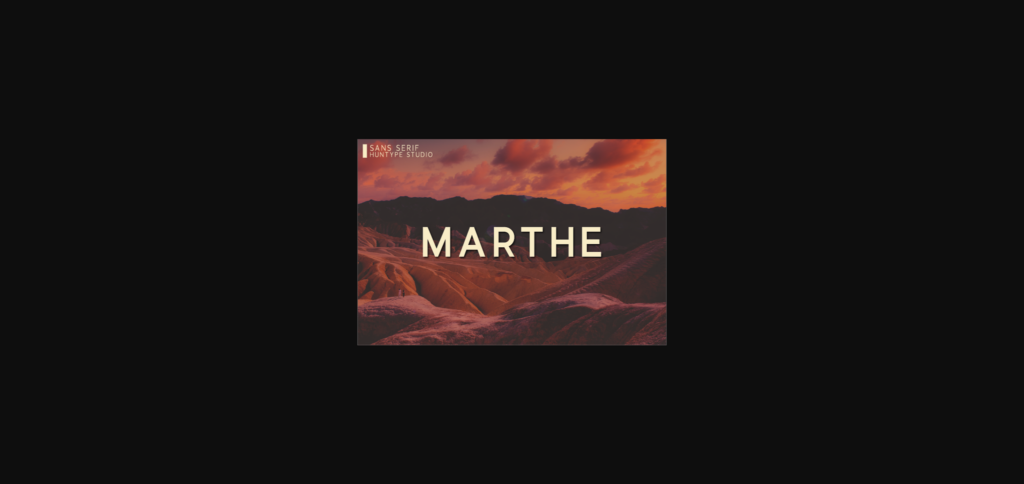 Marthe Font Poster 3