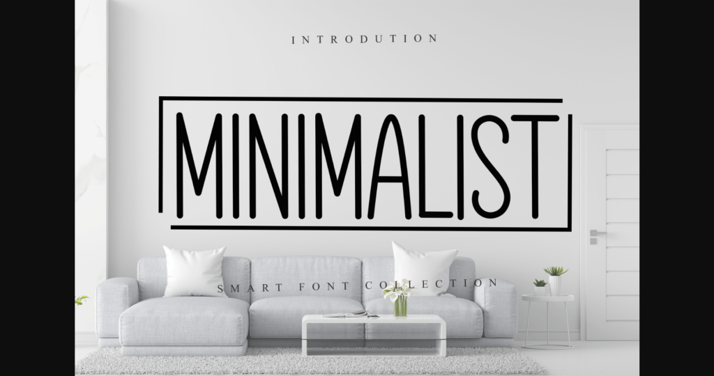 Minimalist Font Poster 3