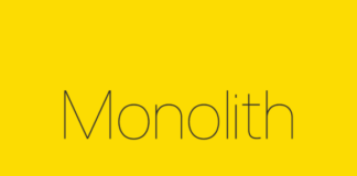 Monolith Font