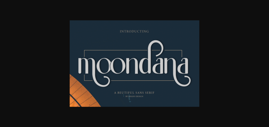 Moondana Font Poster 1