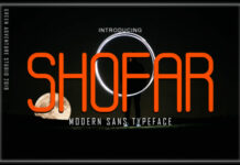 Shofar Font