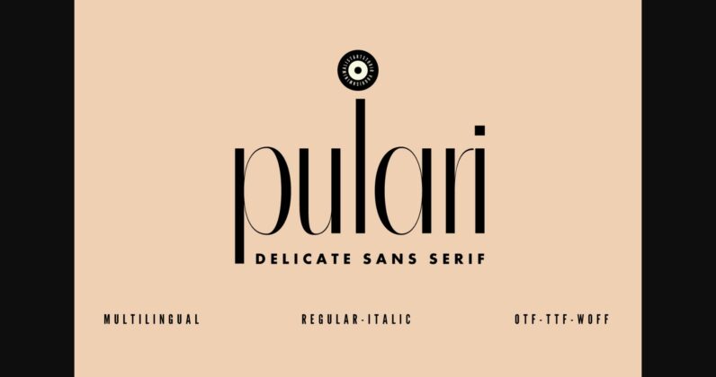 Pulari Font Poster 3