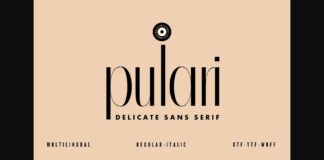 Pulari Font Poster 1