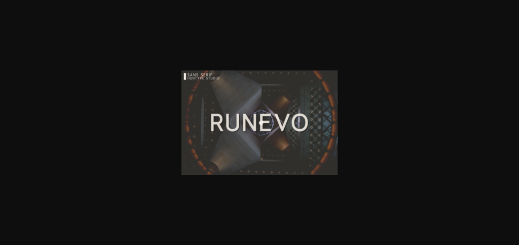 Runevo Font Poster 3