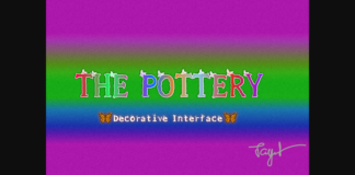 The Pottery Font Poster 1