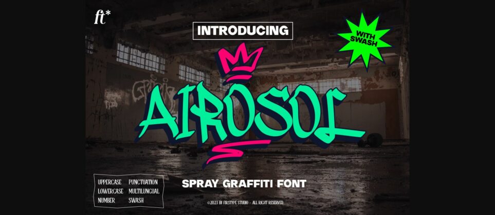 Airosol Font Poster 3