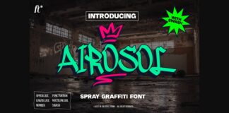 Airosol Font Poster 1