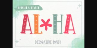 Aloha Font Poster 1