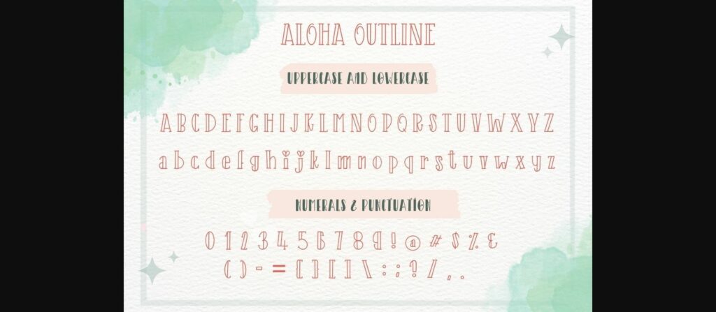 Aloha Font Poster 10