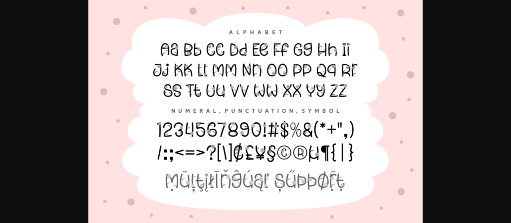 Amora Spring Font Poster 6