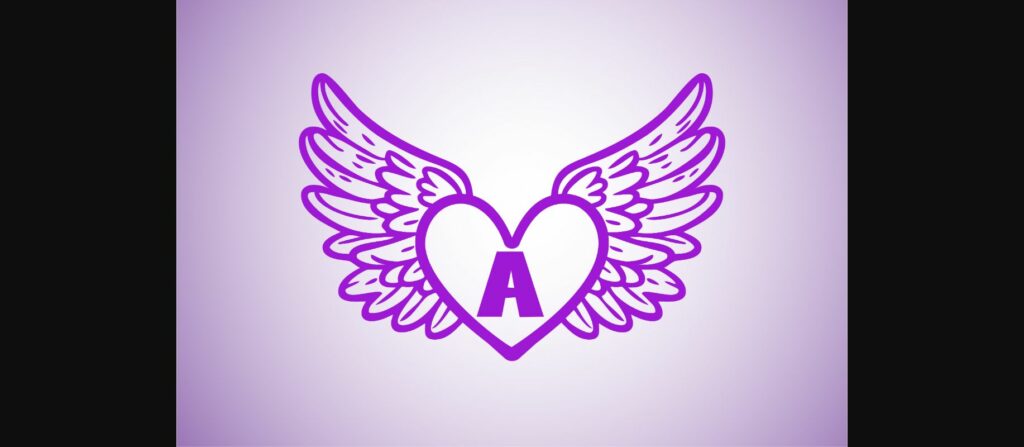 Angel Wings Font Poster 4