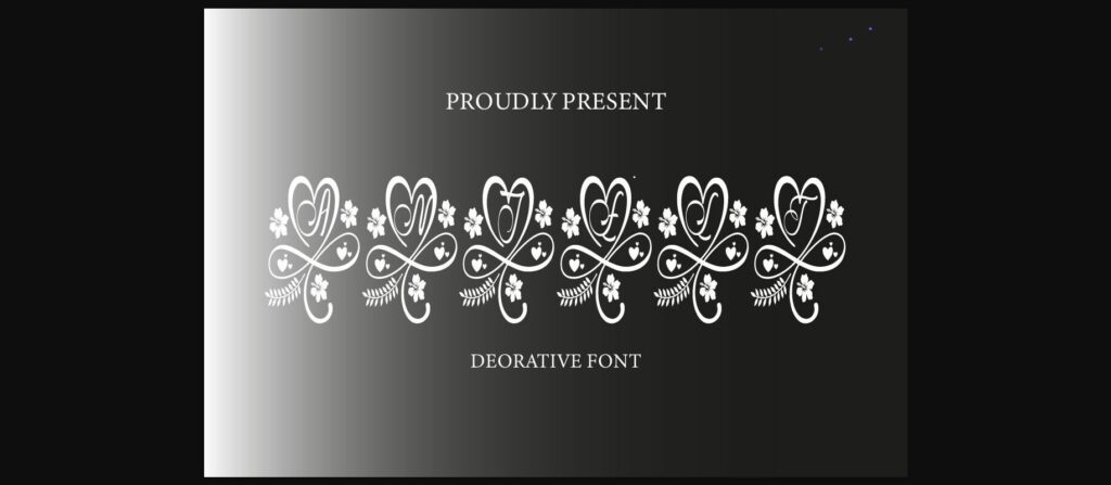 Anjely Font Poster 3