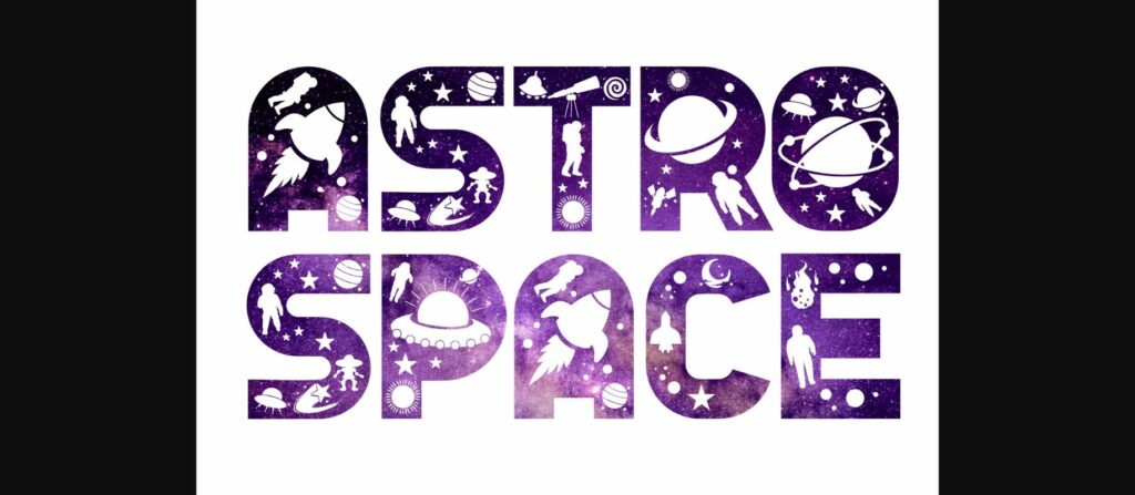 Astro Space Poster 1