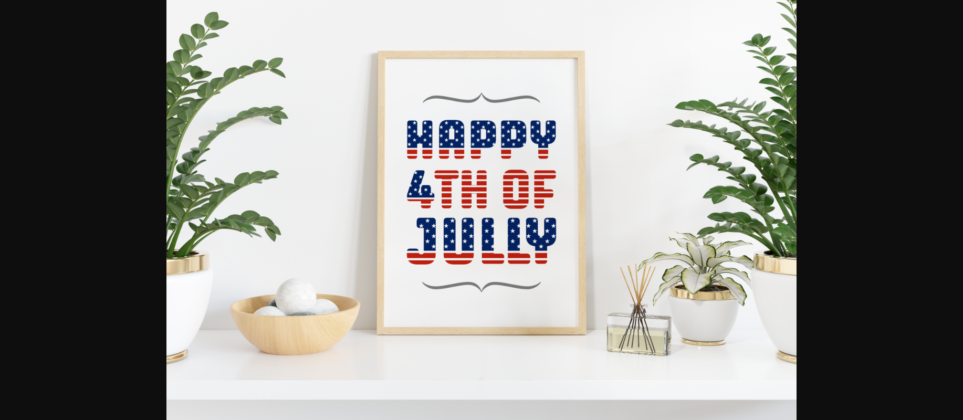 Awesome America Font Poster 4