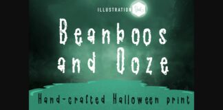 Beanboos and Ooze Font Poster 1