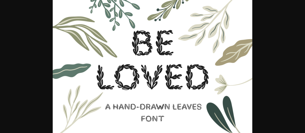 Beloved Font Poster 3