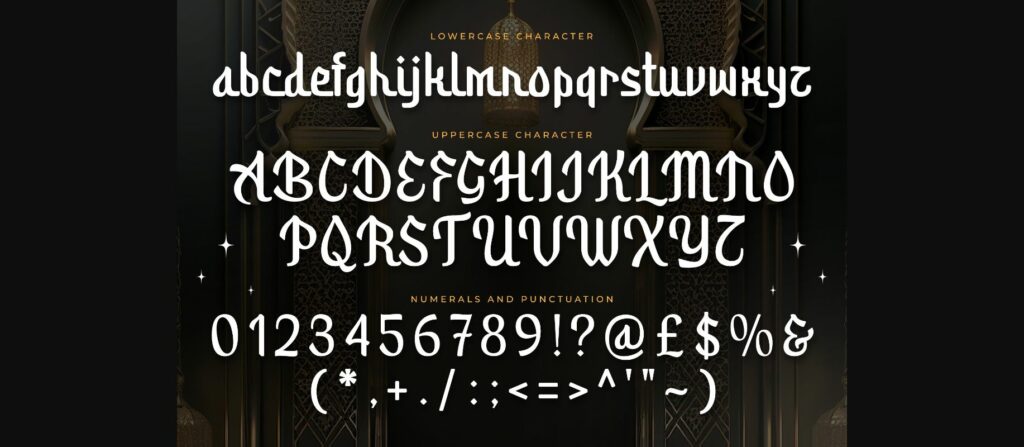 Bersahaja Font Poster 11