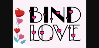 Bind Love Font Poster 1