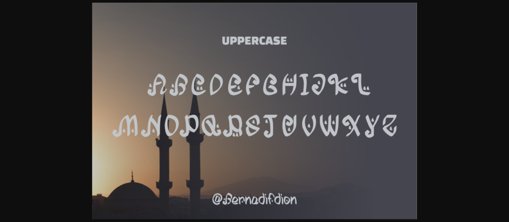 Bisyarani Font Poster 6